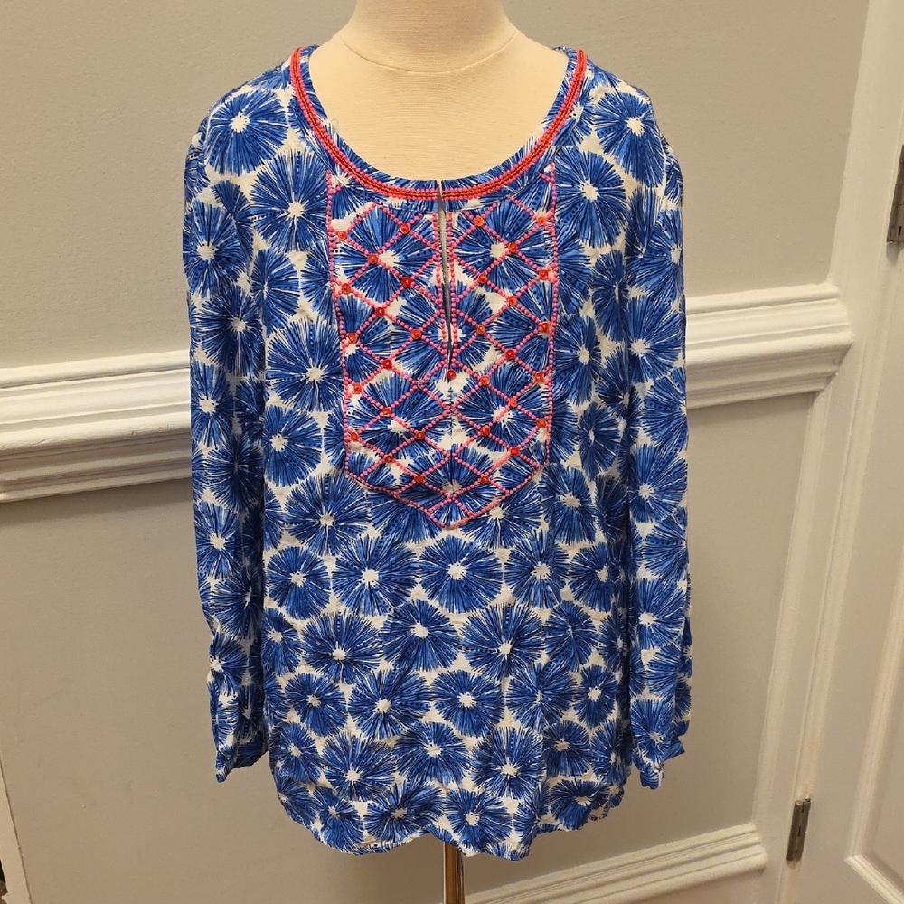 Vineyard Vines Sea Urchin Tide Tunic Top